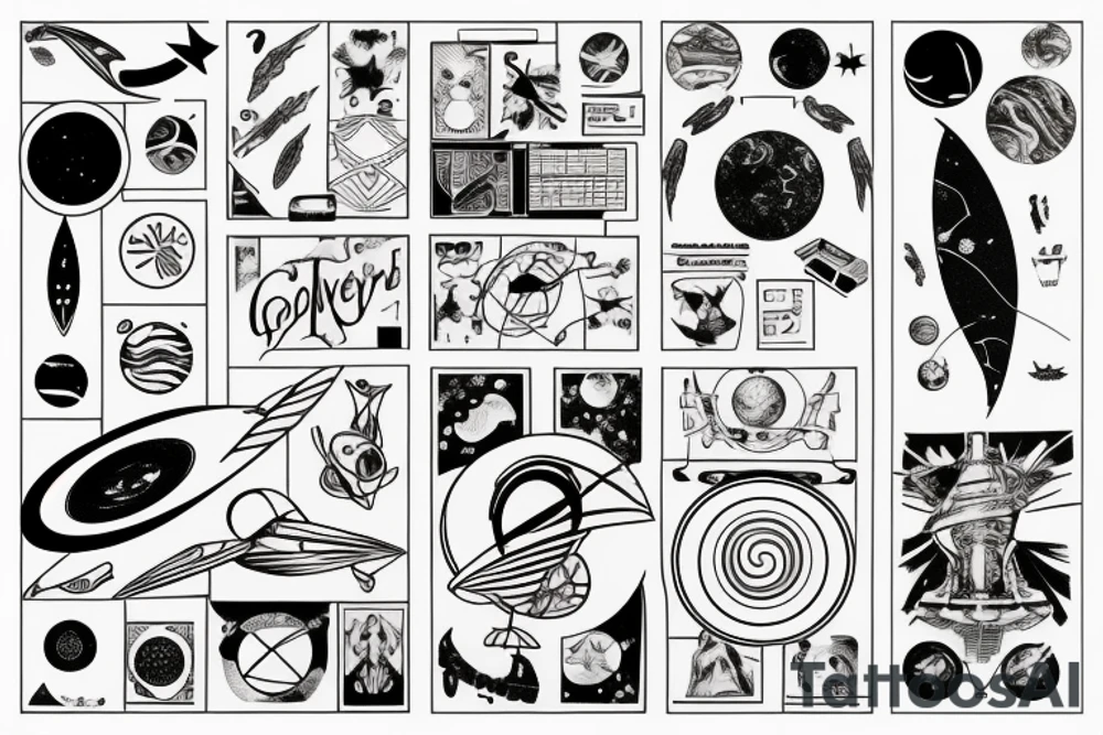 Voyager Golden Record tattoo idea