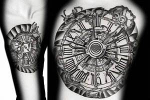 Clockwork Frog tattoo idea