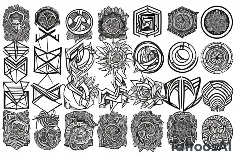 infinite sand timr tattoo idea