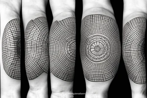 infinite hour glass tattoo idea