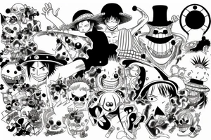 One Piece tattoo idea