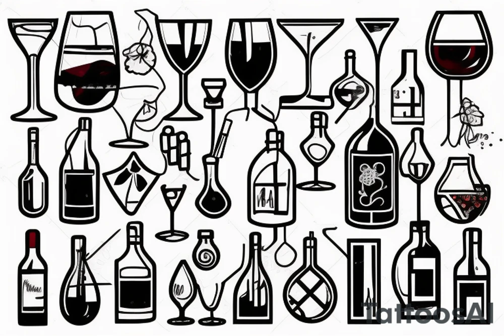 Wine science tattoo idea