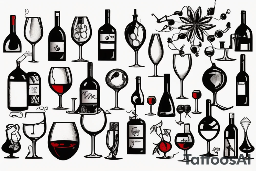 Wine science tattoo idea