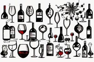 Wine science tattoo idea