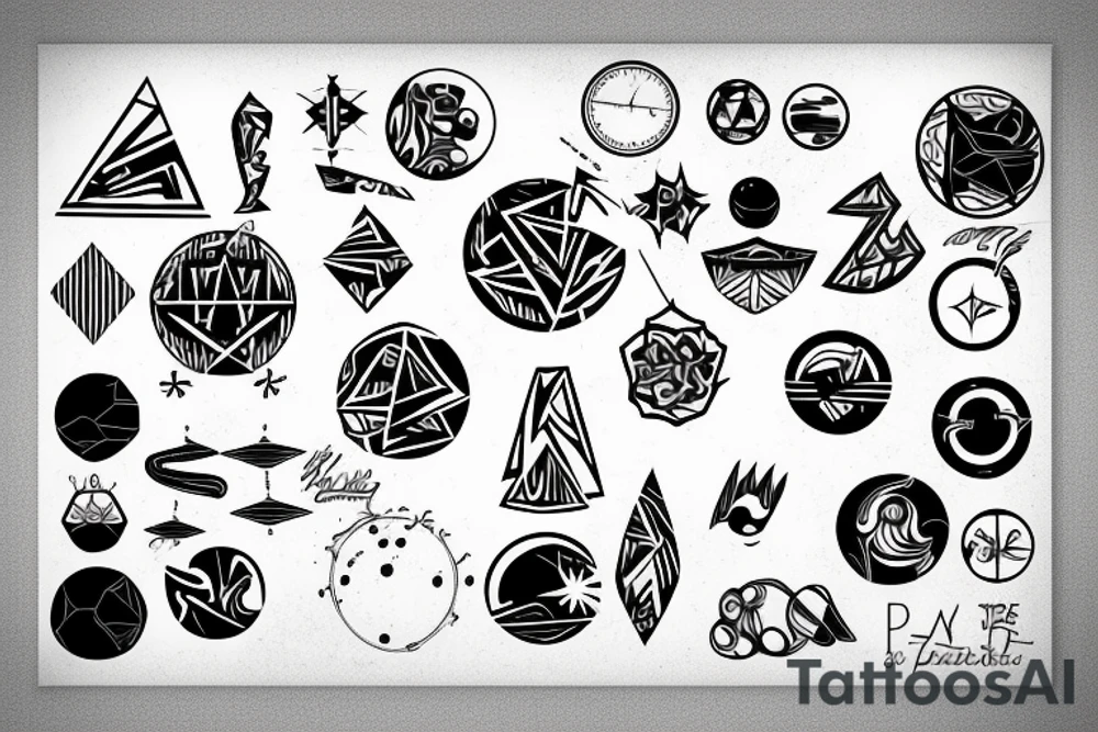 Planeta, money tattoo idea