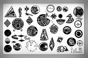 Planeta, money tattoo idea