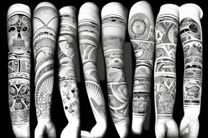 Planet tattoo idea
