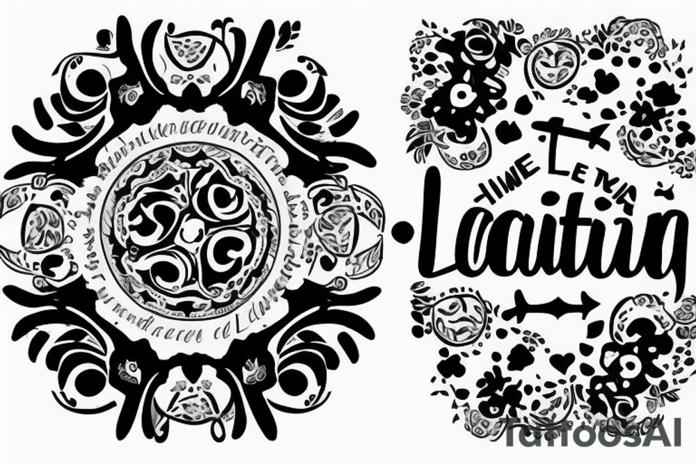 Latin quote representing life tattoo idea