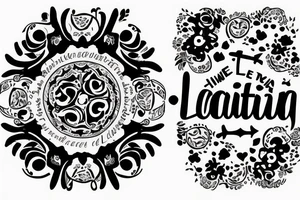 Latin quote representing life tattoo idea