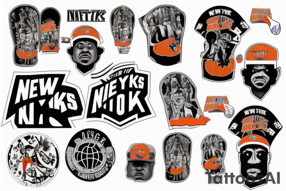 new york knicks tattoo idea