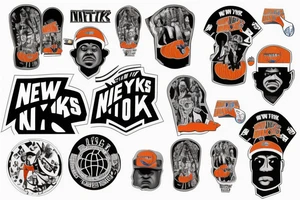 new york knicks tattoo idea