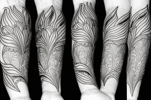 lilies tattoo idea