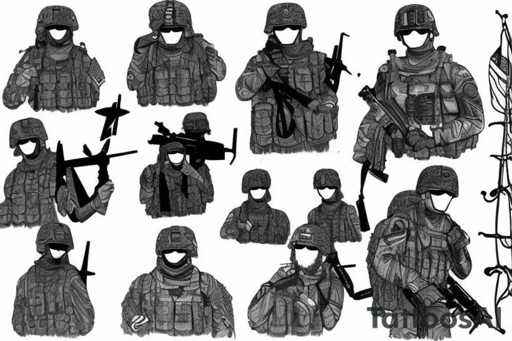iraq afghanistan tattoo idea