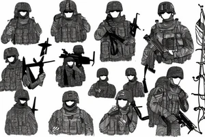 iraq afghanistan tattoo idea