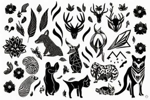 nature, animal tattoo idea