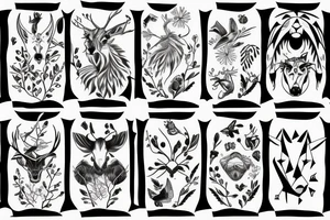 nature, animal tattoo idea