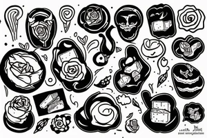 butter tattoo idea