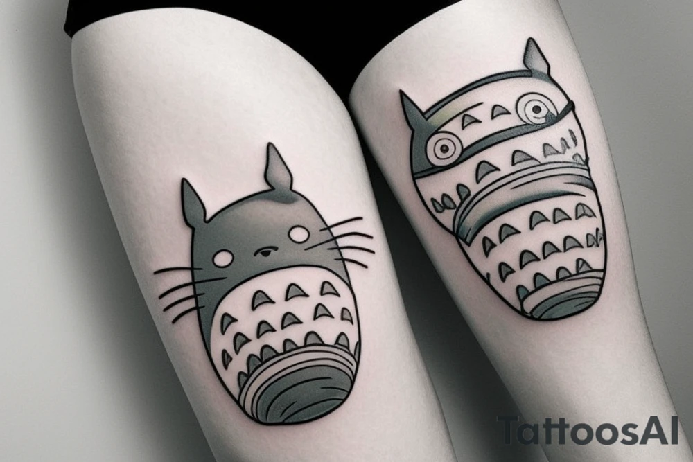 totoro tattoo idea