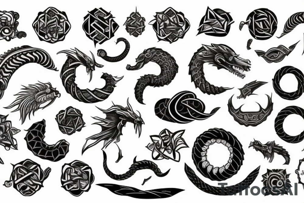 Ouroboros tattoo idea