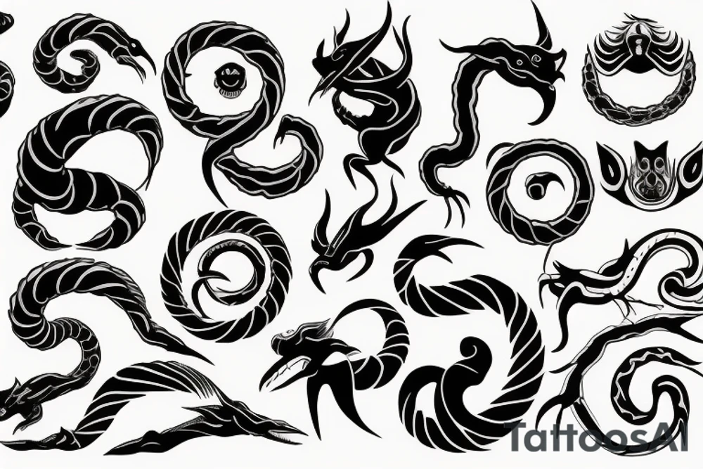 Ouroboros tattoo idea