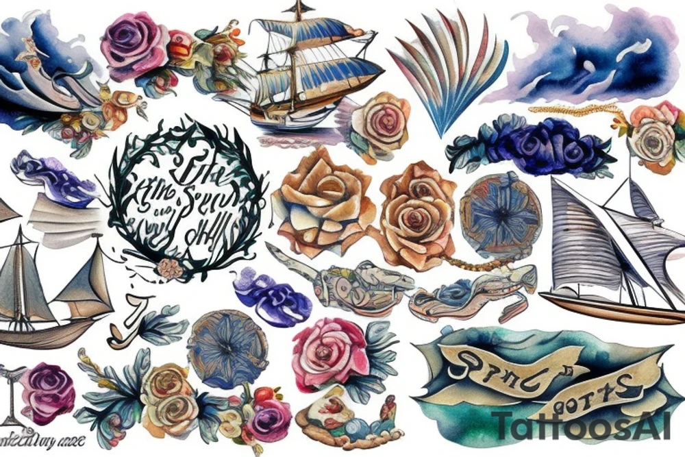 spirit of the ships tattoo idea