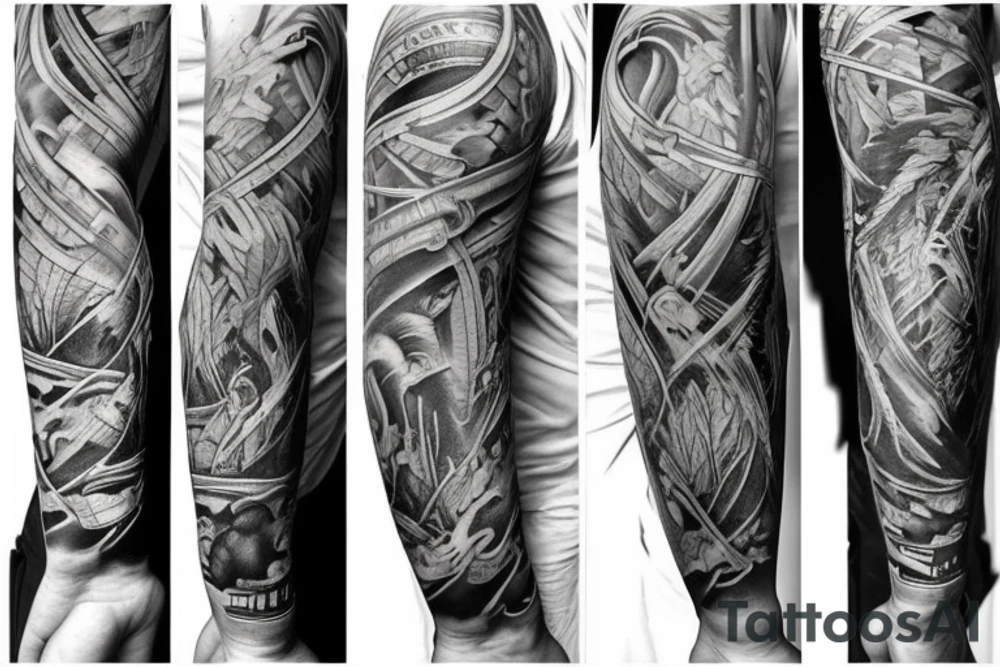 men forearm tattoo idea