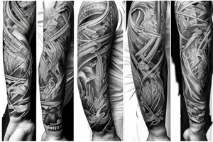 men forearm tattoo idea