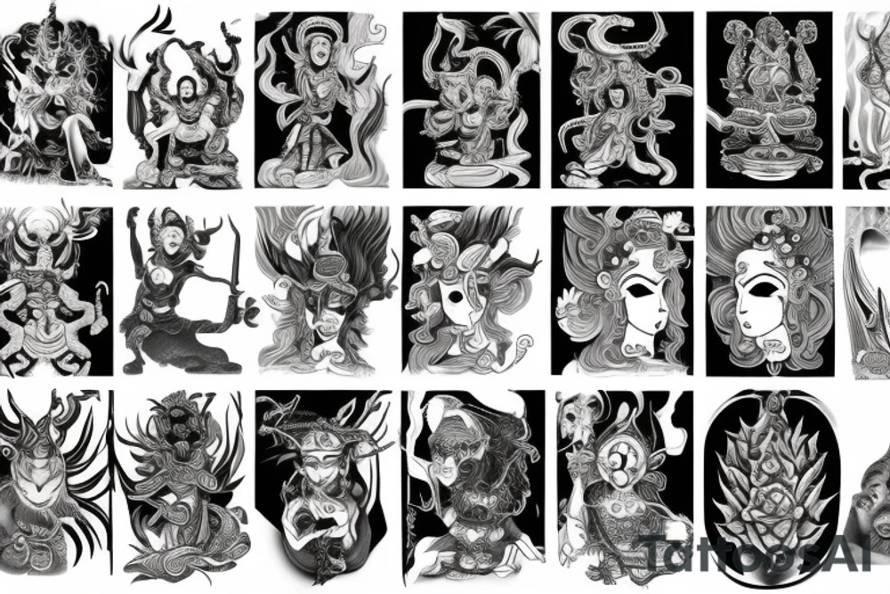 shiva tatoo tattoo idea