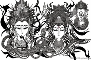 shiva tatoo tattoo idea
