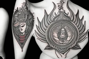 shiva tatoo tattoo idea