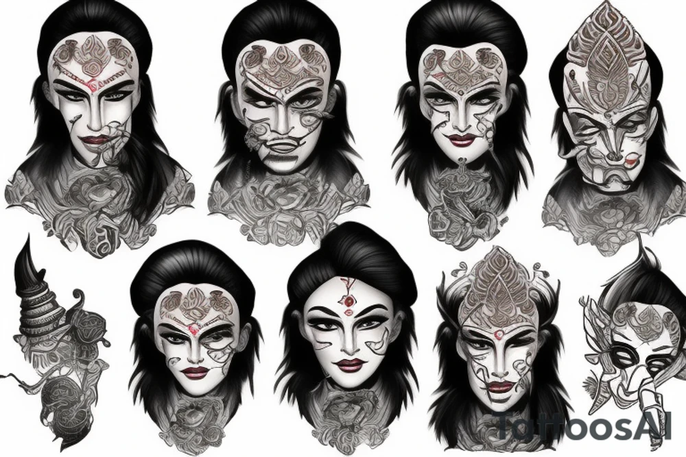 ravana tattoo idea