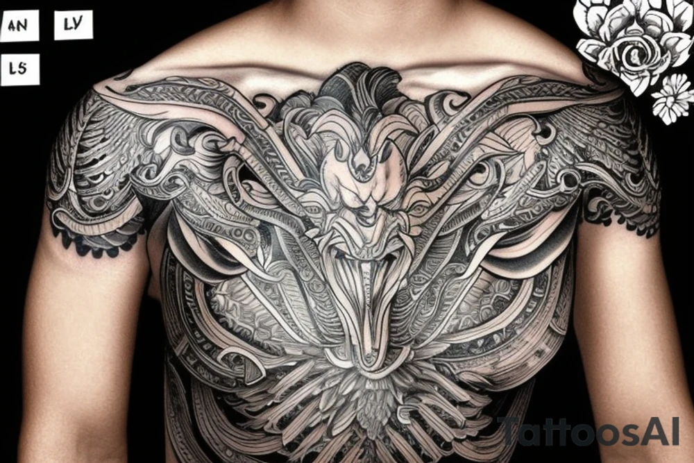 ravana tattoo idea
