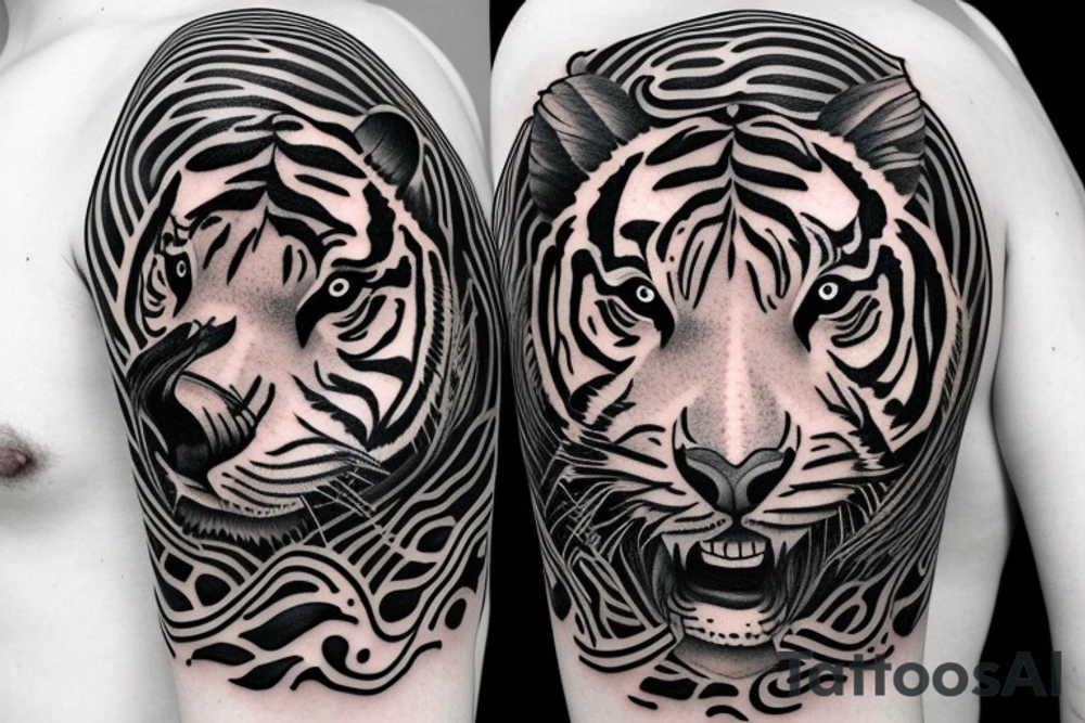 Jia & Mathieu
A tiger
A swan tattoo idea