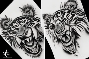 Jia & Mathieu
A tiger
A swan tattoo idea