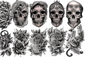 Realism tattoo for the shoulder. Renaissance, Dark, Christianity, Religion. tattoo idea