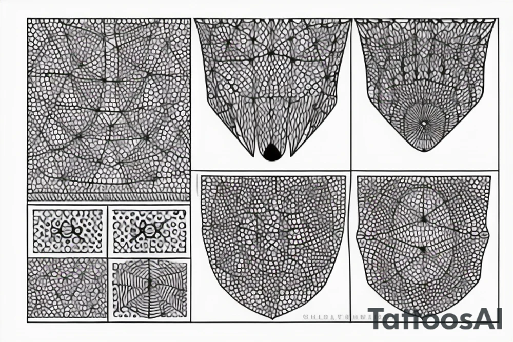Geometric, dot art, line and dots. Chest leg slawe tattoo idea