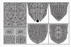 Geometric, dot art, line and dots. Chest leg slawe tattoo idea