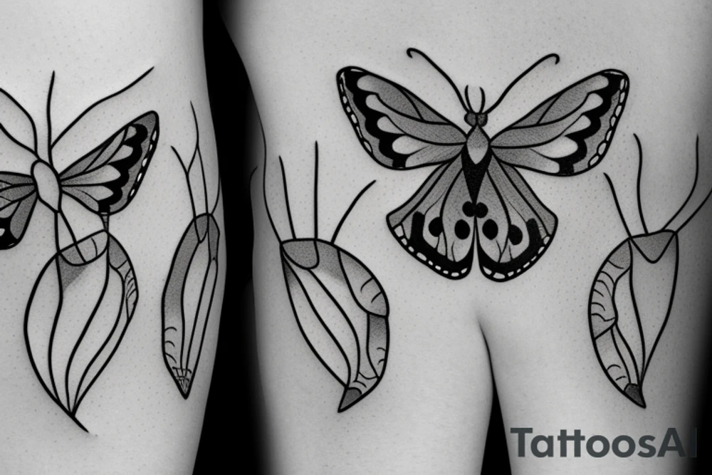 Cecropia moth tattoo idea