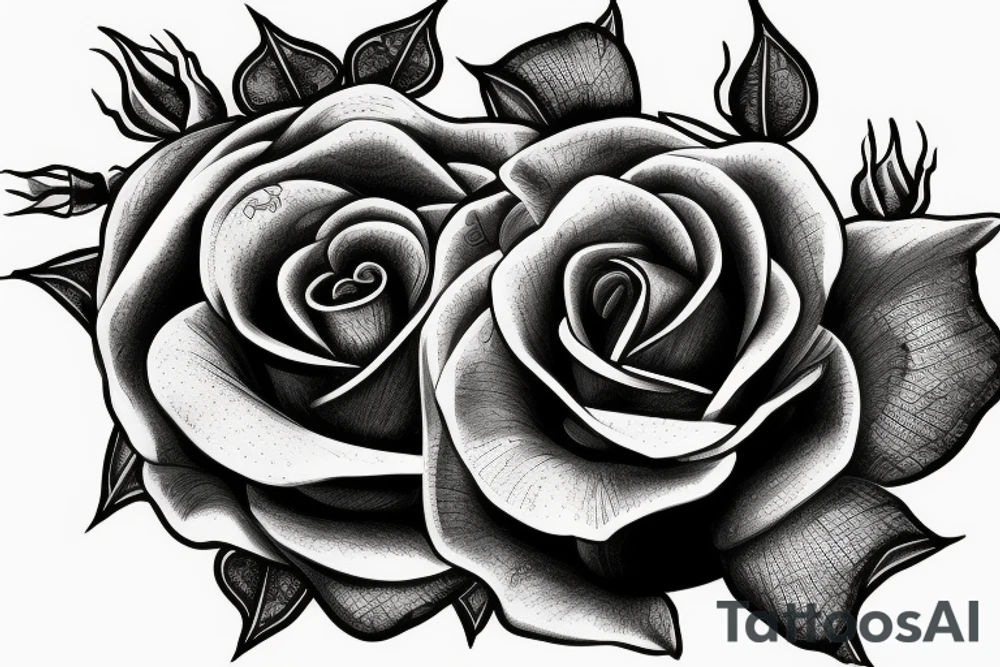 war dead rose tattoo idea