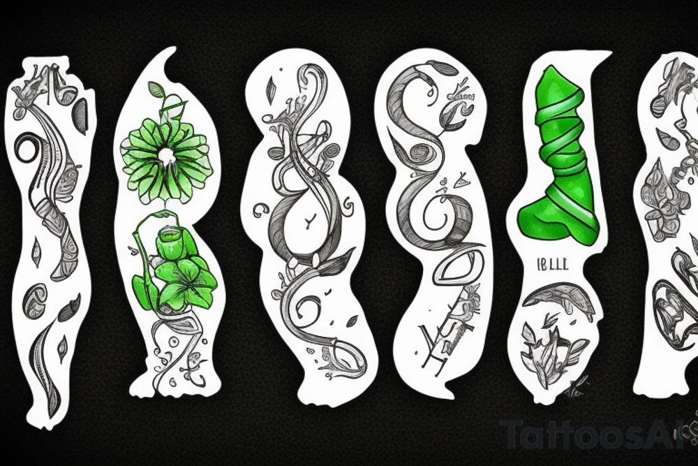 The Word Green tattoo idea
