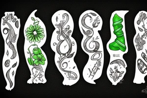 The Word Green tattoo idea