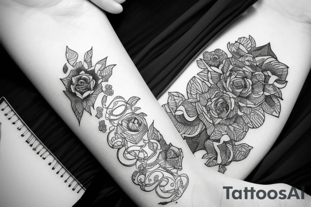 The name Green tattoo idea