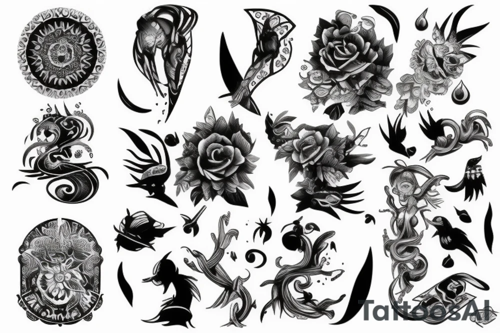 original full sleeve tattoo idea
