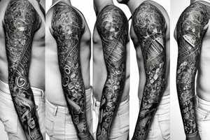 original full sleeve tattoo idea