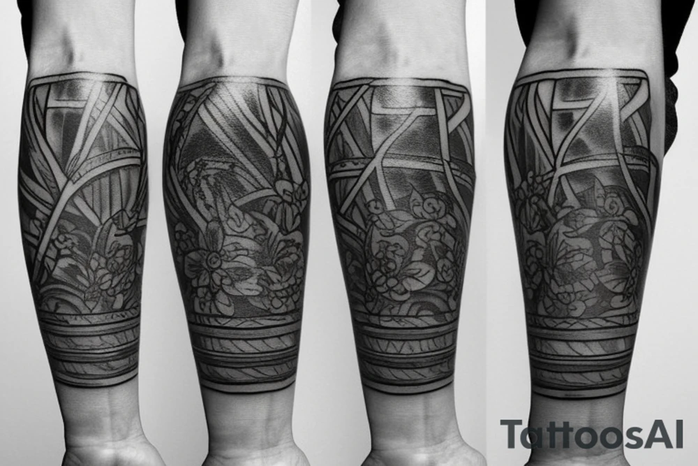 two british pennies tattoo idea