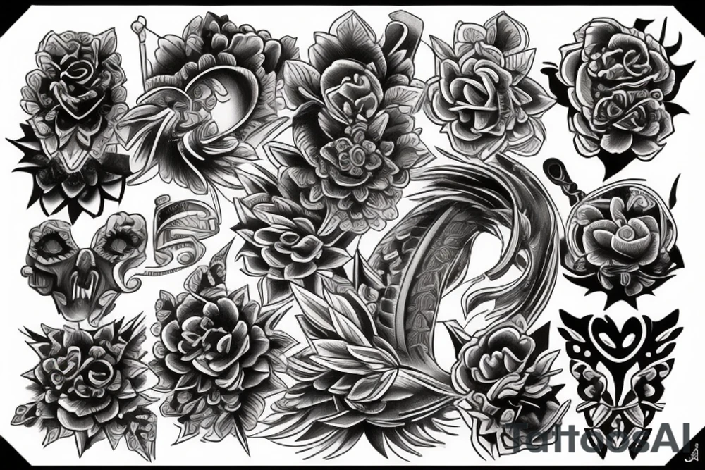 traditional tatoo tattoo idea