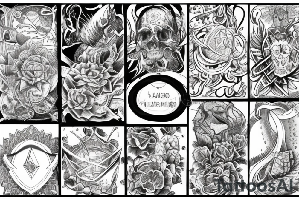 album artwork tattoo idea