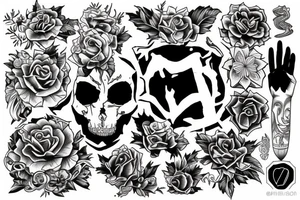 album artwork tattoo idea