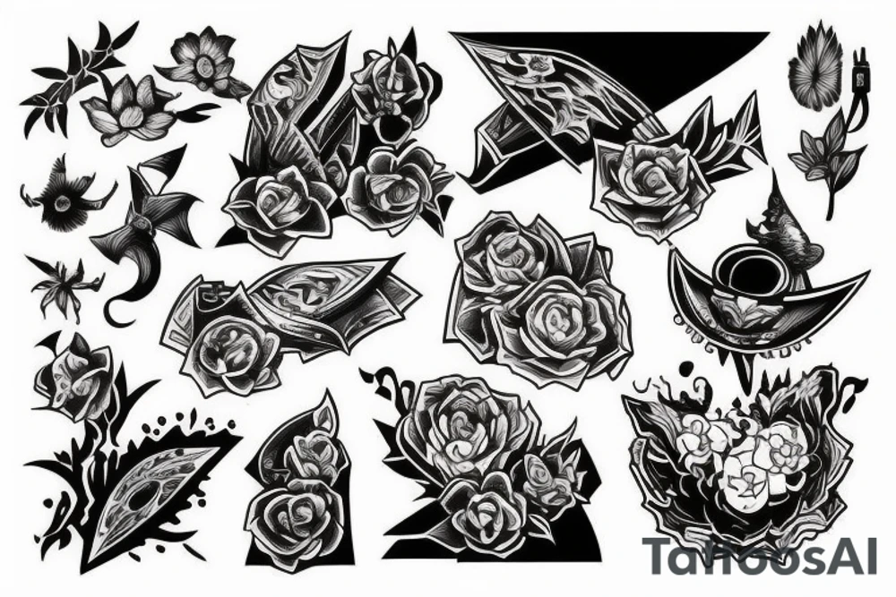 album covers tattoo idea