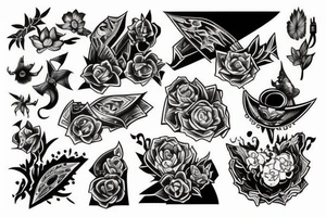 album covers tattoo idea